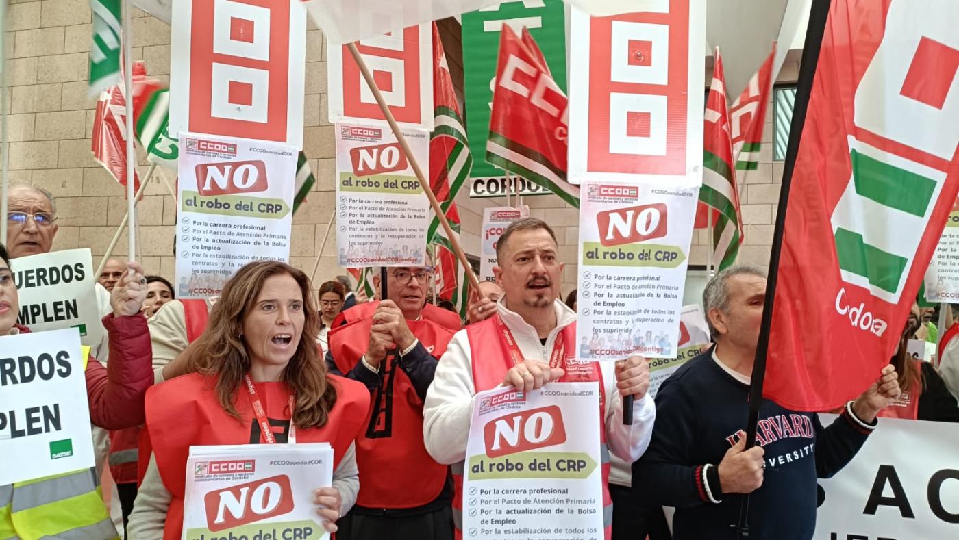 CCOO denuncia que Salud impone otro recorte salarial al personal sanitario