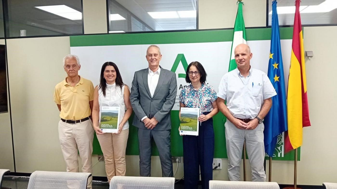 La Junta conoce el Plan de Participación de la Red Troncal de Hidrógeno por la provincia