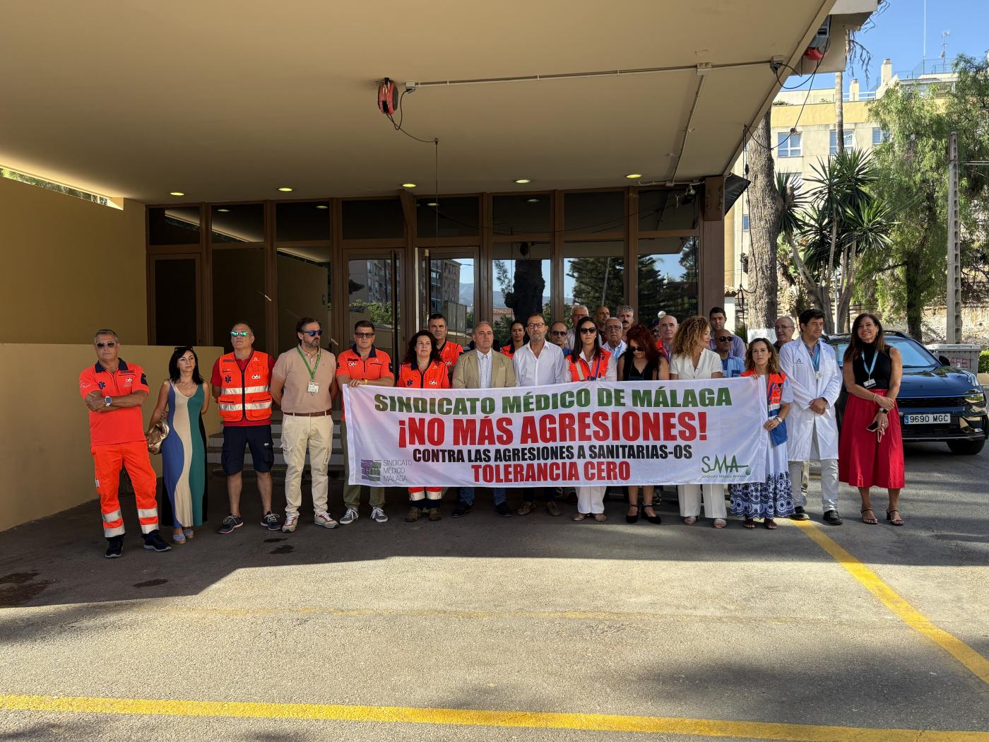 Concentración de protesta. - SMM