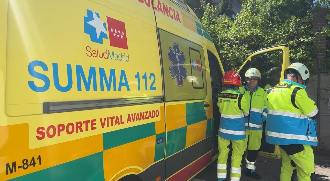 Efectivos del Summa 112. - Europa Press.