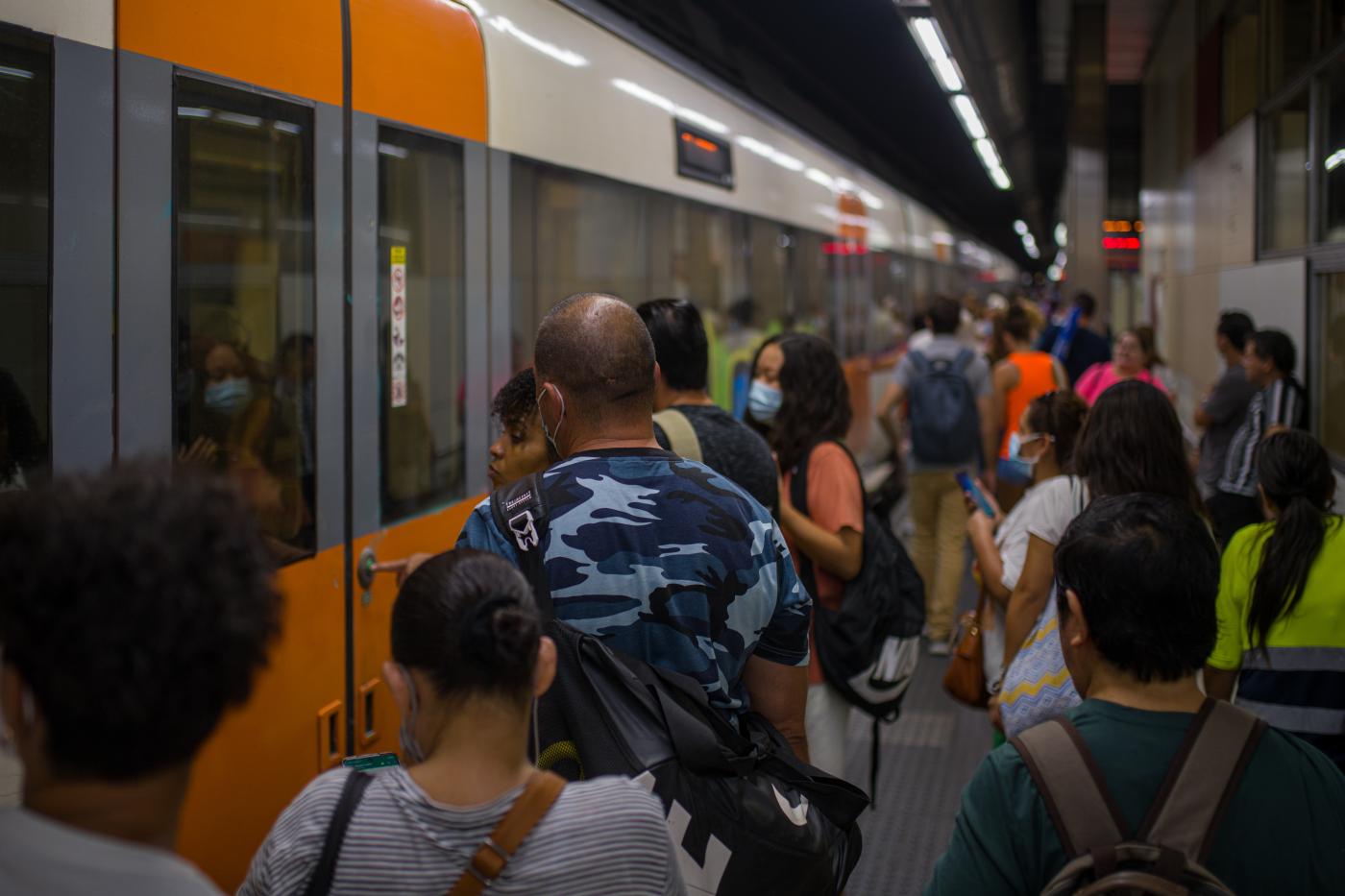 Los usuarios frecuentes de tren tienen más ansiedad, depresión y malestar