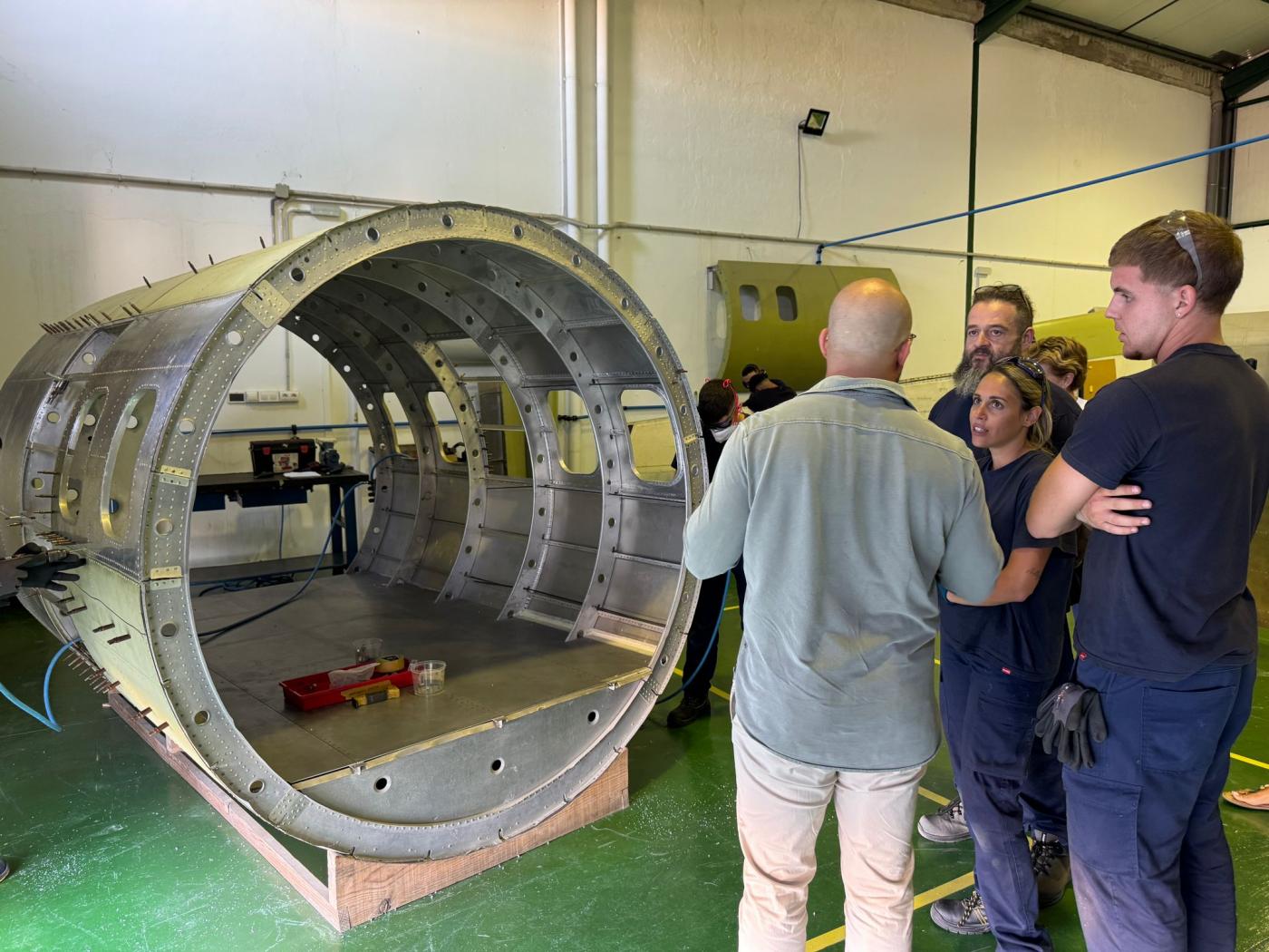 Culmina la fase teórica del primer curso del Centro de Formación Aeroespacial 