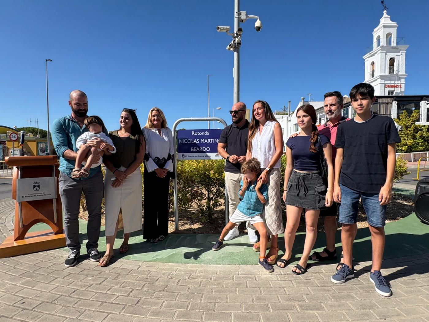 El alcalde inaugura la rotonda “Nicolás Martino Beardo” 