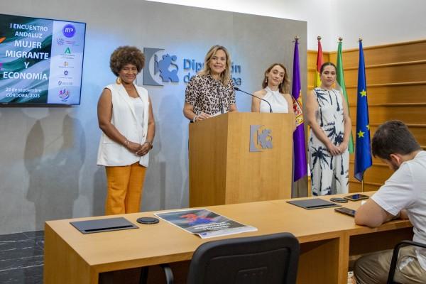 Diputación acogerá en septiembre el I Encuentro Mujer Migrante y Economía en Andalucía