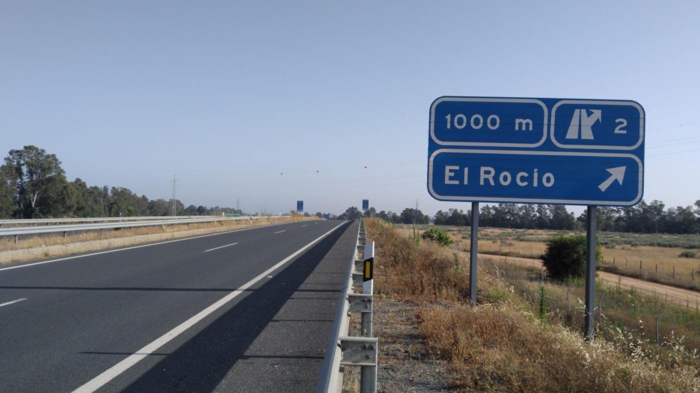 Publican el expediente de expropiación de terrenos para el tercerl carril a El Rocío