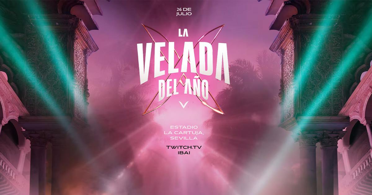 La Velada del Año V de Ibai aterriza en Sevilla con siete combates y música en directo