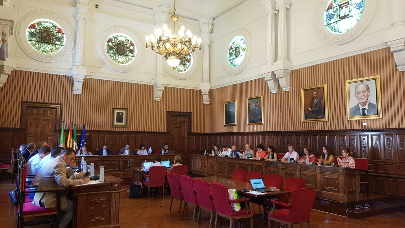 Pleno de julio de la Diputación de Jaén. - Diputación.