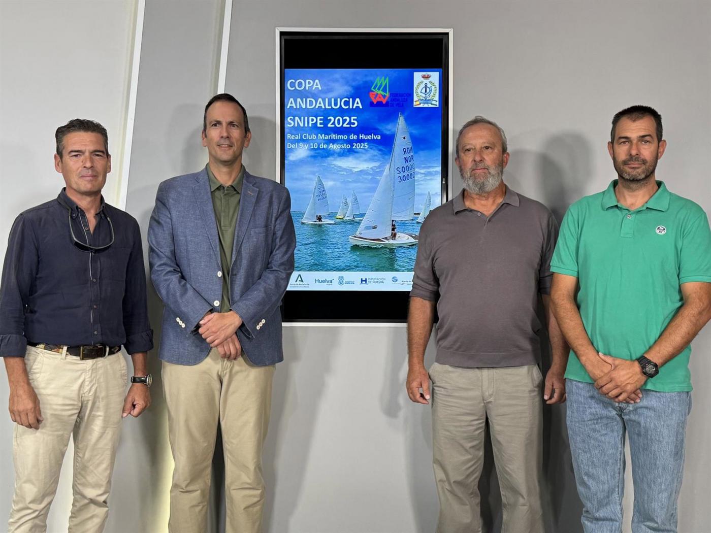 Huelva acoge por primera vez la Copa de Andalucía de Snipe los próximos 9 y 10 de agosto
