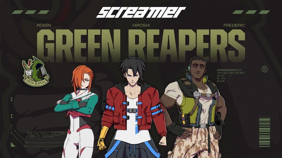 Screamer presenta el primer equipo: Los Green Reapers