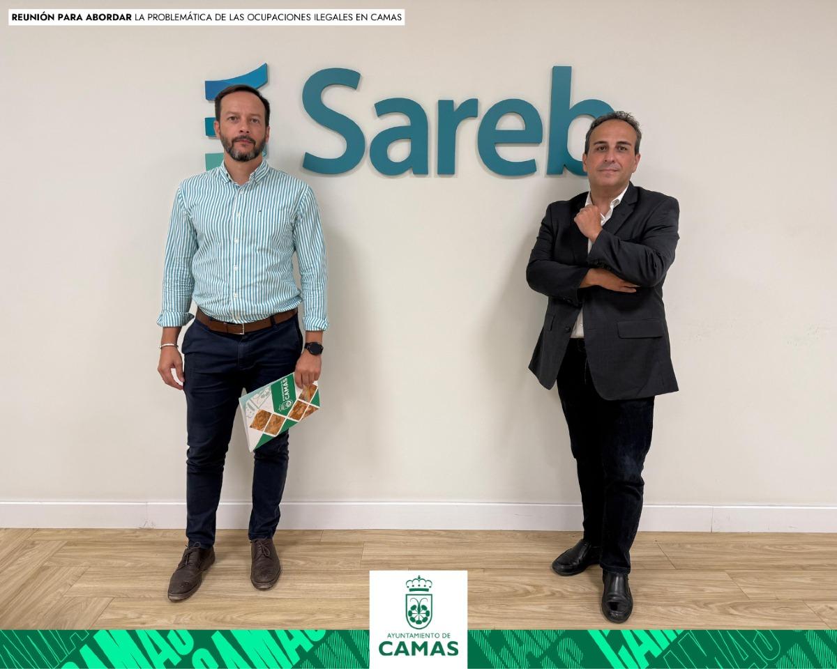 El Ayuntamiento de Camas se reúne con Sareb para tratar las ocupaciones ilegales 
