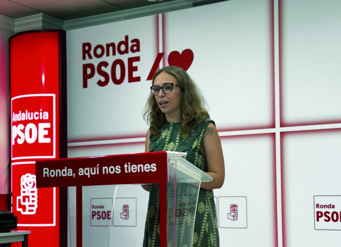 La socialista Nerea Marín, secretaria general de Juventudes Socialistas de Ronda