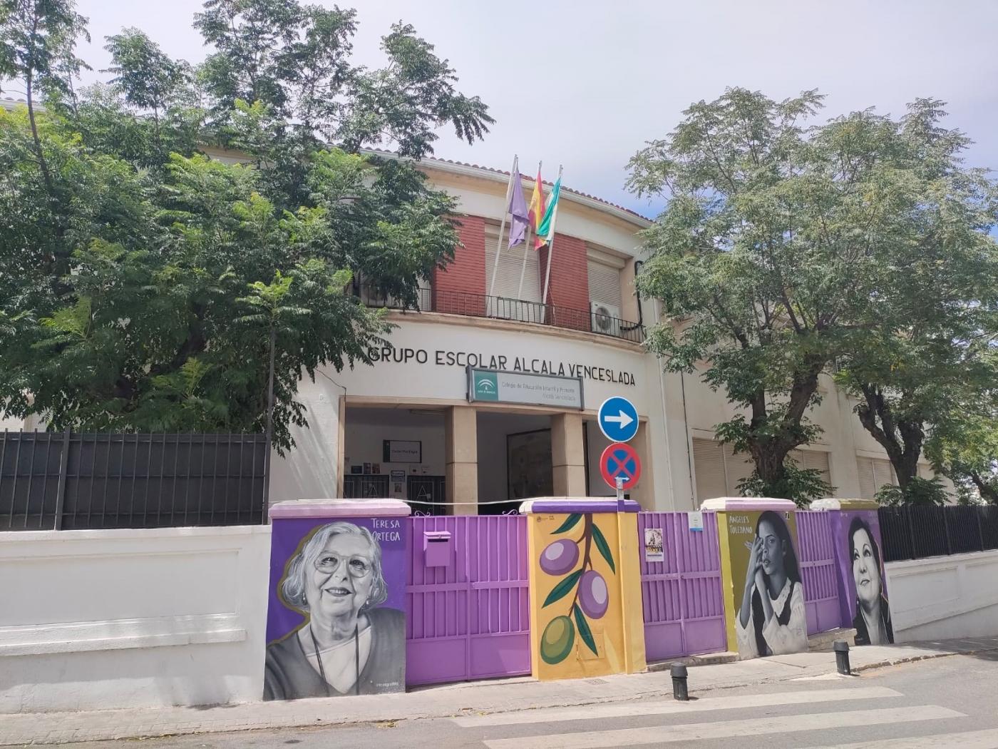 La Policía Local frustra un intento de robo en un colegio de Jaén y detiene a dos personas
