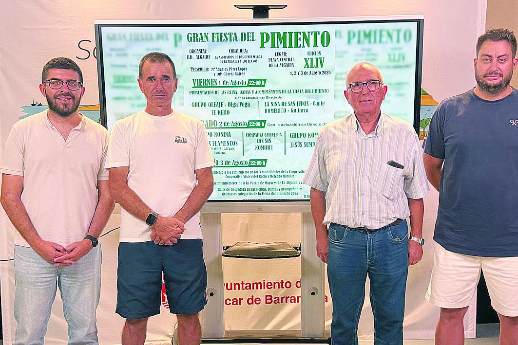La Fiesta del Pimiento, el inicio de agosto en La Algaida