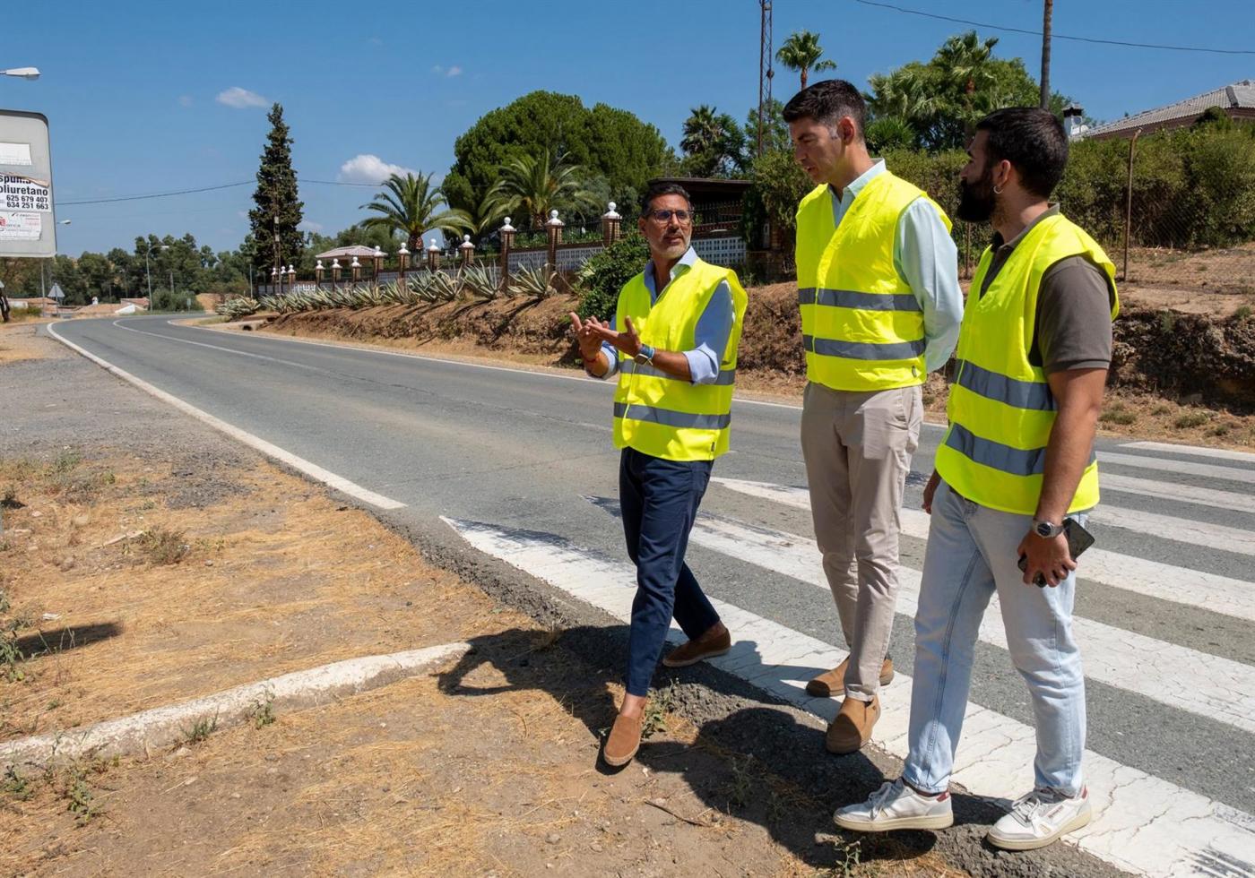 Diputación invertirá más de 2,3 millones en las carreteras HU-3107 y HU-3106 en Niebla