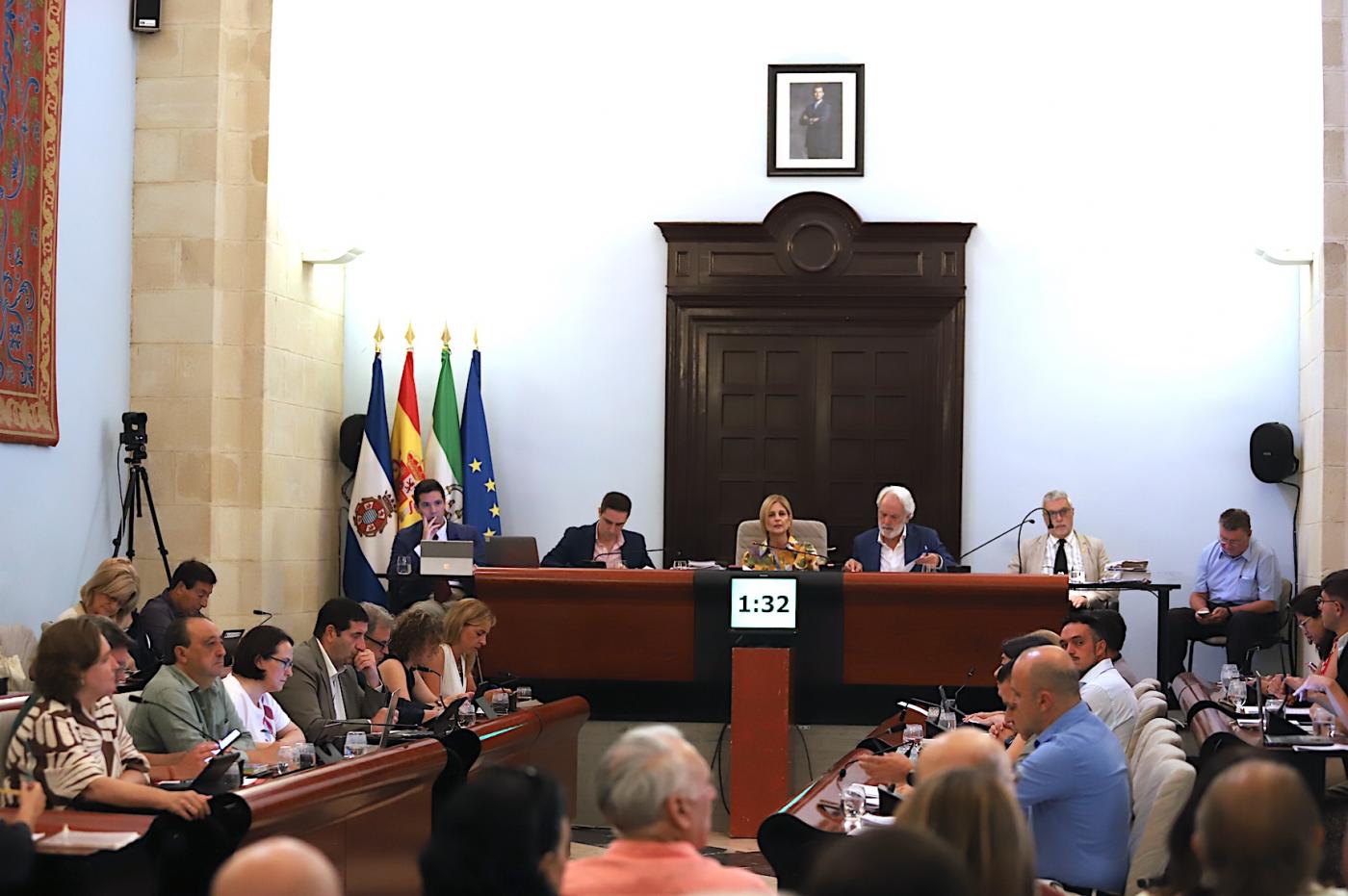 Tres años después, el Ayuntamiento de Jerez debate por primera vez unos presupuestos