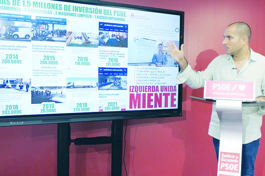 El PSOE ‘desmiente” a Álvarez sobre la compra de Camiones de Basura