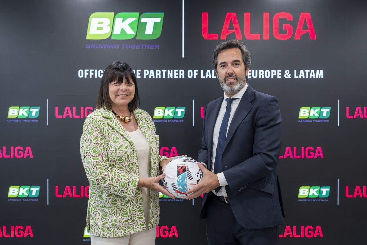 BKT y LALIGA amplían su acuerdo de patrocinio hasta 2028