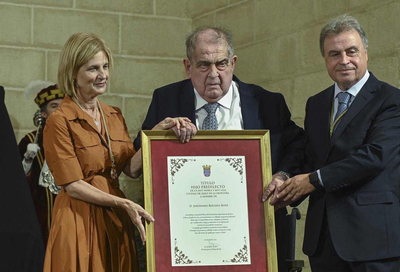 Jerónimo Roldán, el orgullo de ser Hijo Predilecto de Jerez y ejemplo como periodista