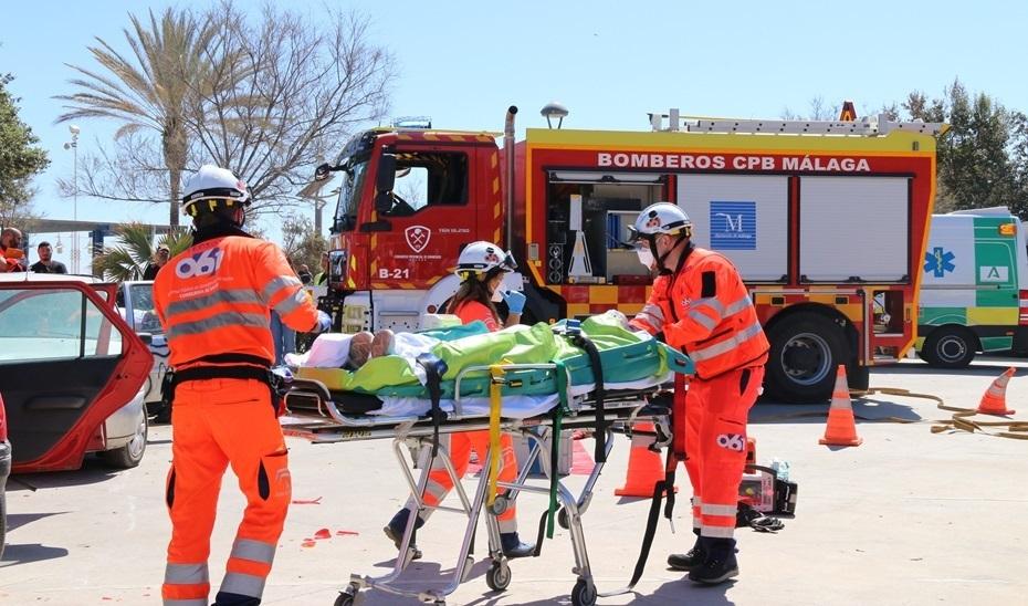 La explosión de una bombona en un piso de Vélez- Málaga deja un herido con quemaduras 