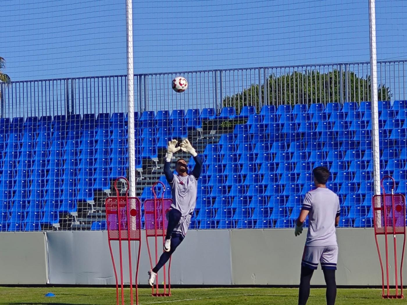 Jugadores en pretemporada. - VH