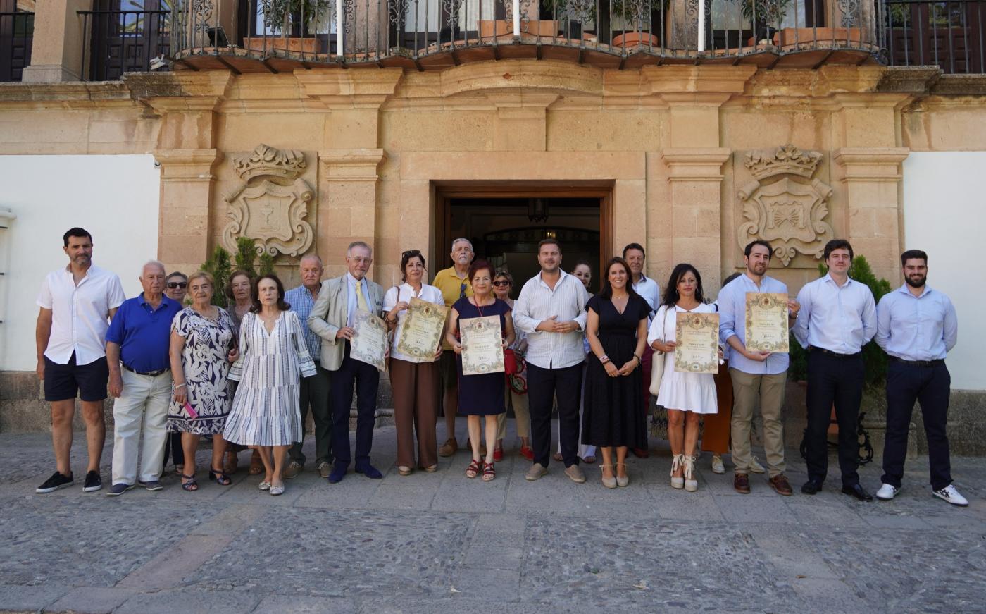 Reconocimiento a las mejores vestimentas y decoración de estancias de Ronda Romántica