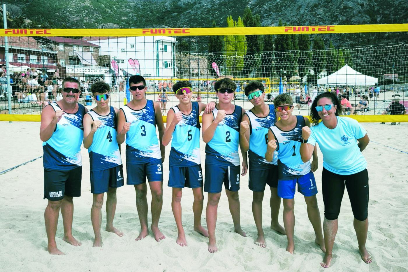 El Adesa 80 quedó 9º en el Campeonato de España Infantil Masculino de Voley Playa