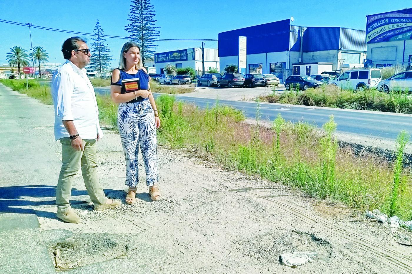 VOX pide que se actúe cuanto antes en la Carretera de El Puerto