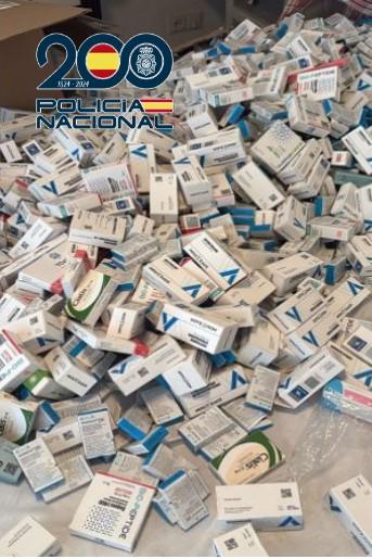 1,7 millones de anabolizantes listos para introducir en el mercado y ganar 3 millones de €