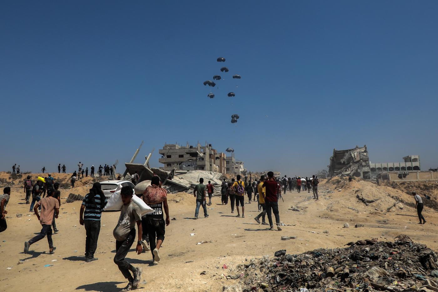 Gaza acusa a la comunidad internacional de 