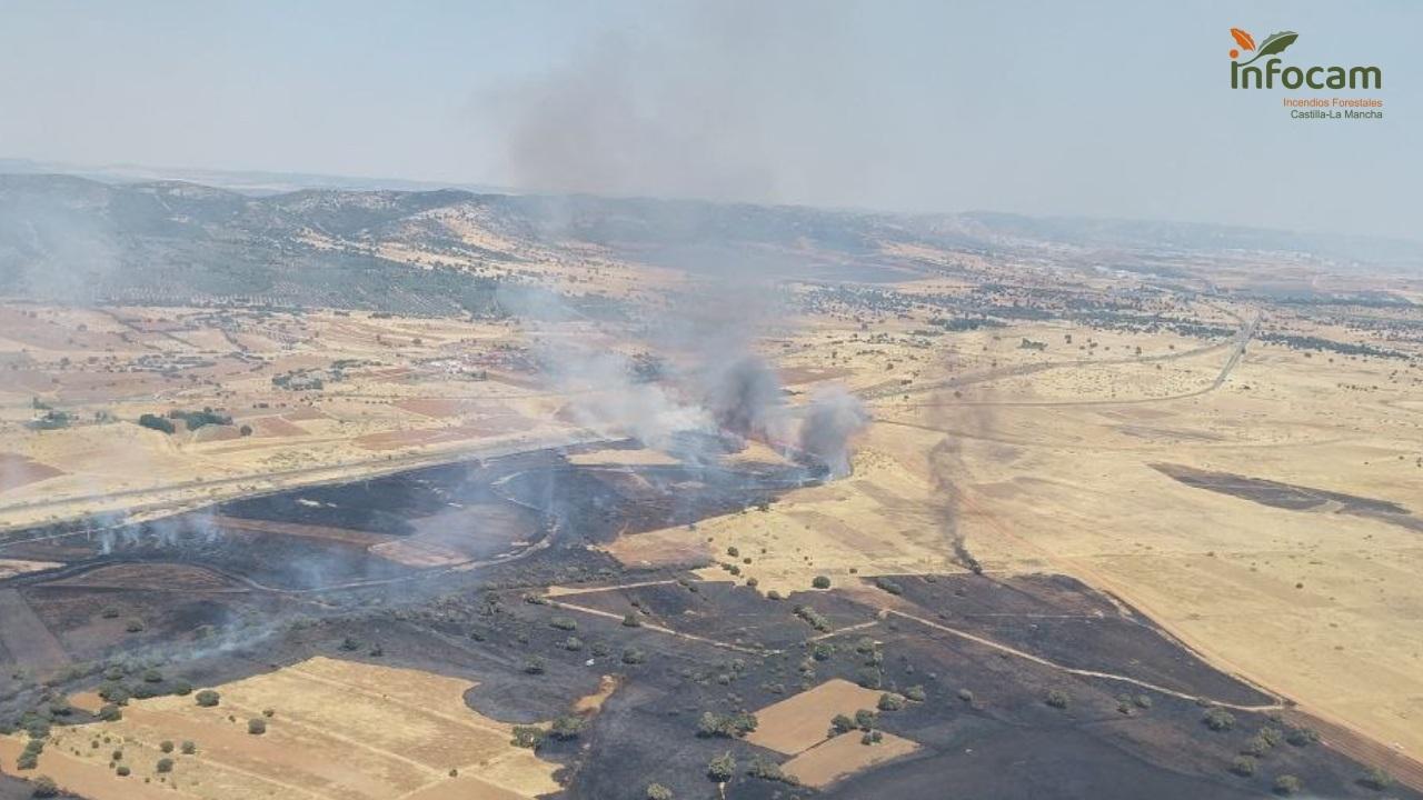 Suspendida la circulación ferroviaria entre Madrid y Andalucía por un incendio