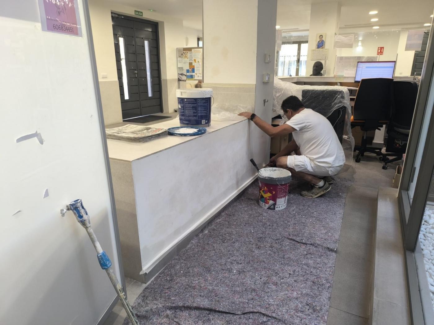 Obras en el centro de mayores. - Ayuntamiento