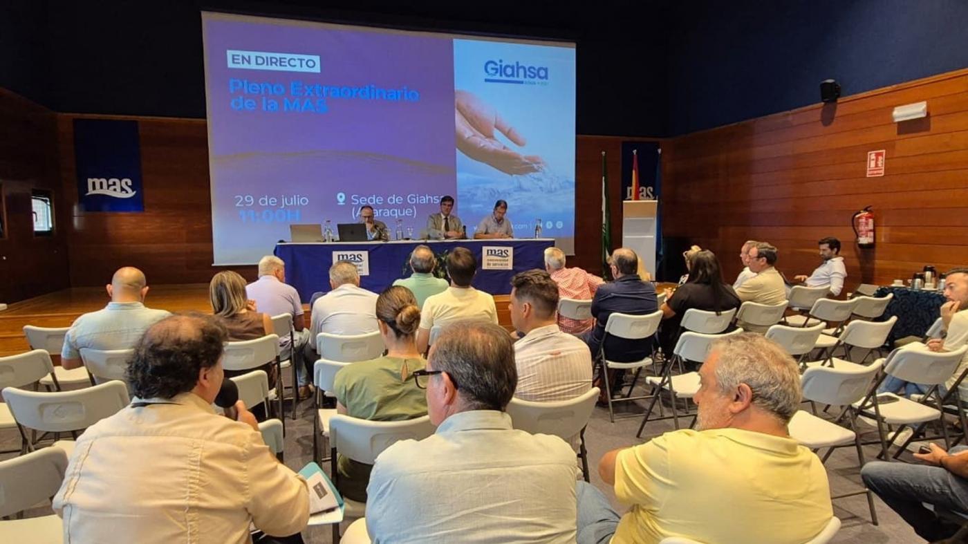 El Pleno de la MAS-Giahsa aprueba por mayoría las nuevas ordenanzas de residuos y agua