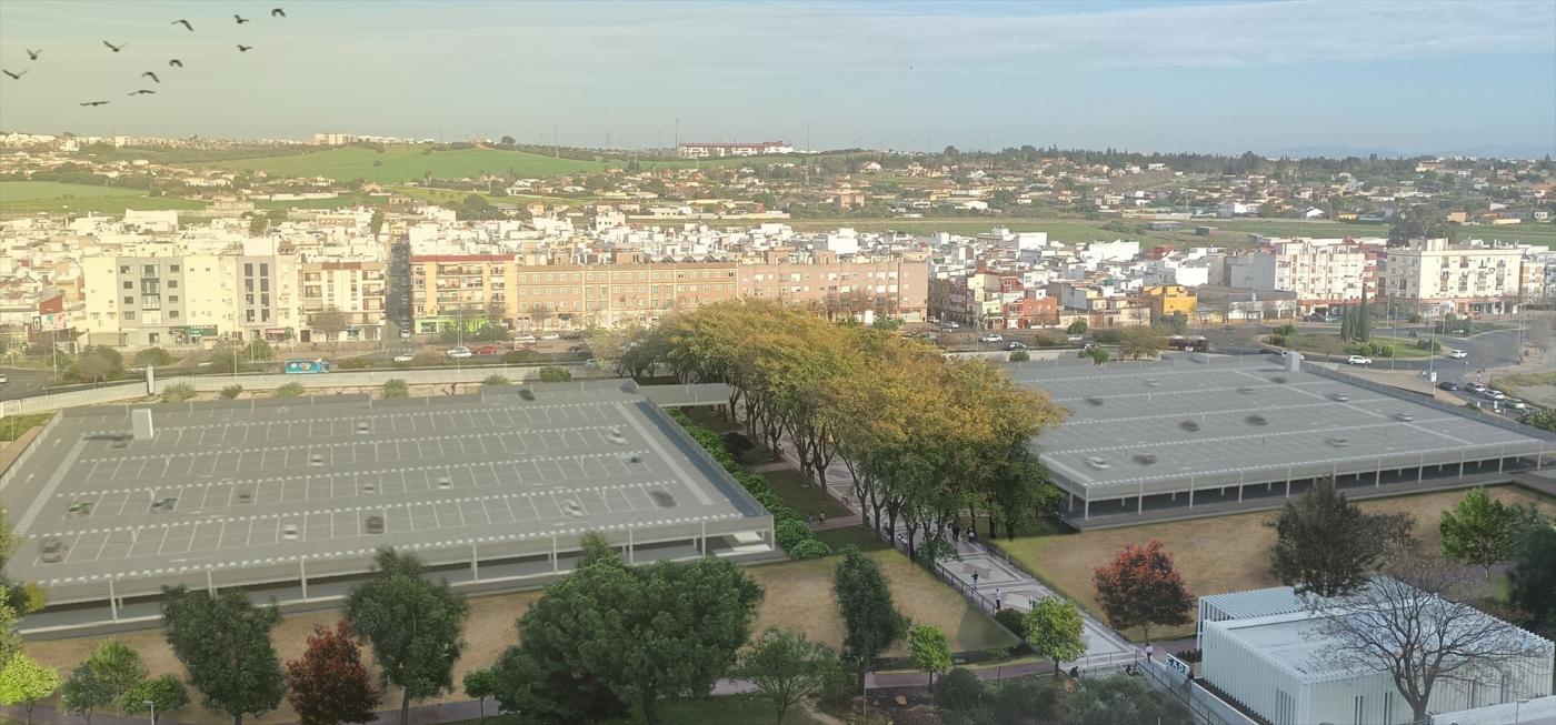El Hospital de Valme construirá el primer aparcamiento modular y desmontable de Sevilla
