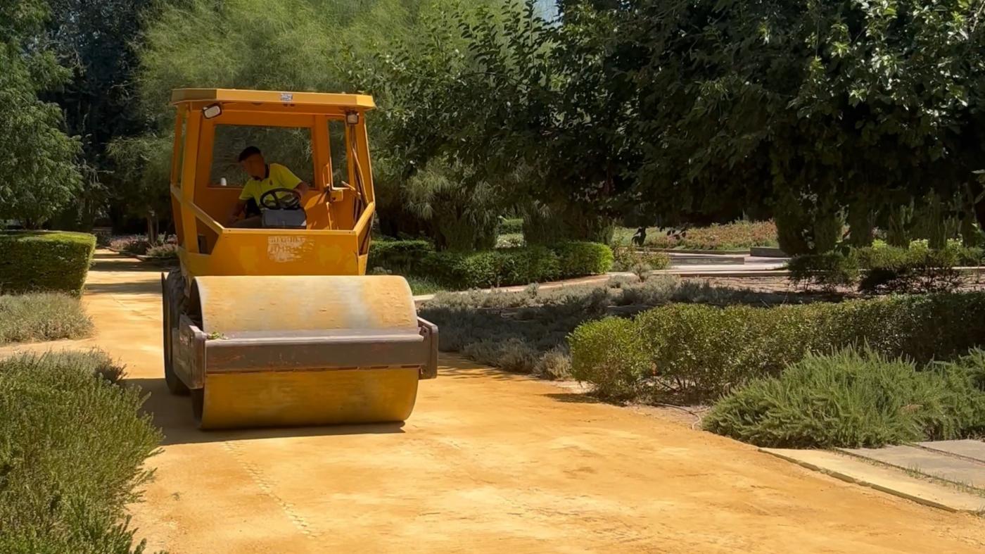 Labores de mejora en los Jardines del Guadalquivir - AYTO DE SEVILLA
