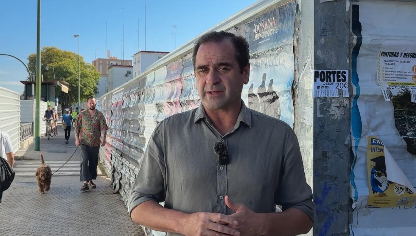 El edil Ignacio González en la Macarena - Eva Ercolanese/PSOE / Europa Press