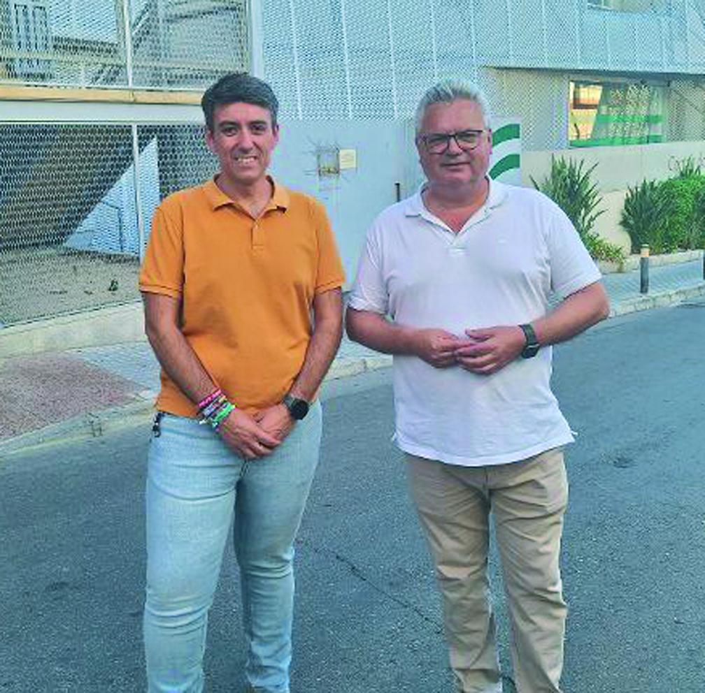 José Antonio Gómez y Esteban Morales. - 