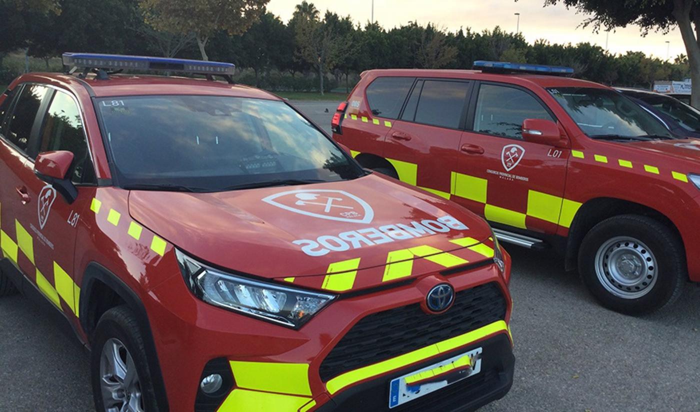 El incendio de un chiringuito en Marbella deja 7 afectados por inhalación de humos 