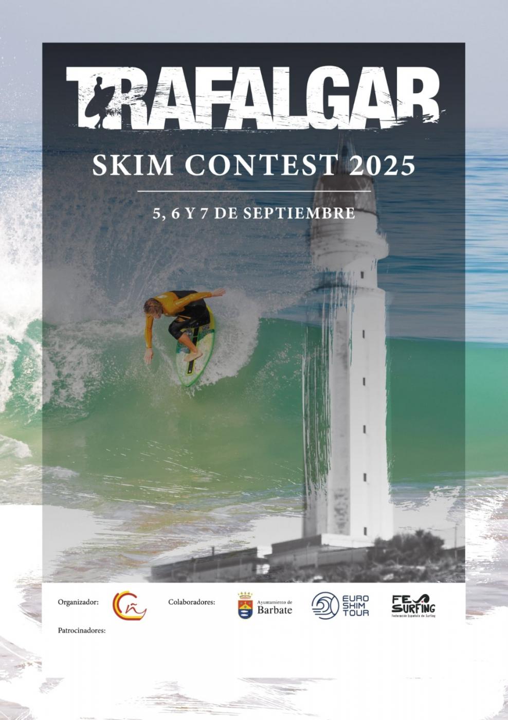 Barbate acoge el Trafalgar Skim Contest 2025 y el Campeonato de España de Skimboard