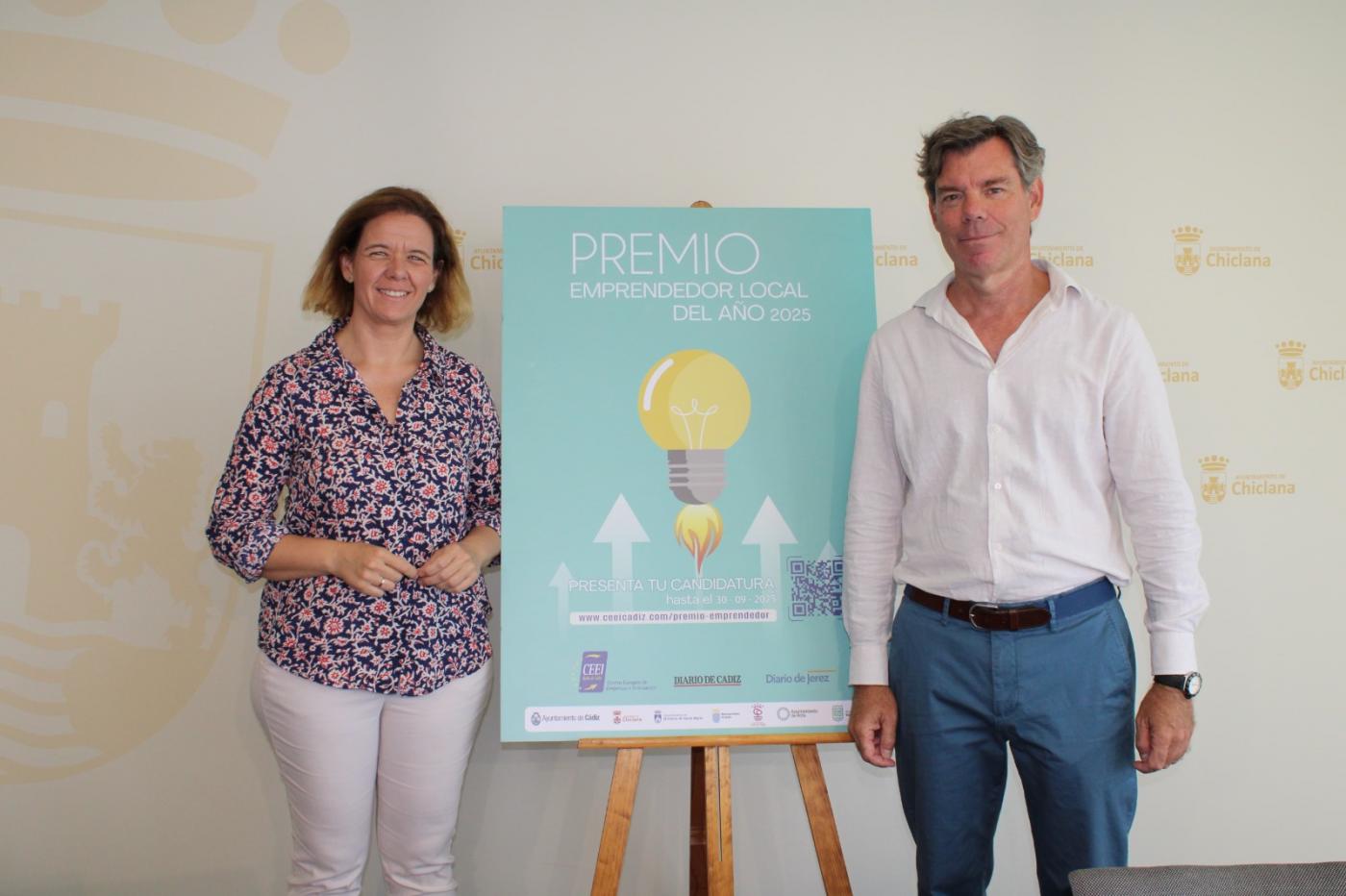 Abierto el plazo del Premio Proyecto Emprendedor Local de Chiclana 2025