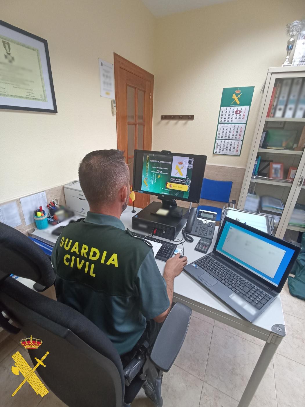 Un agente de la Guardia Civil. - Europa Press.