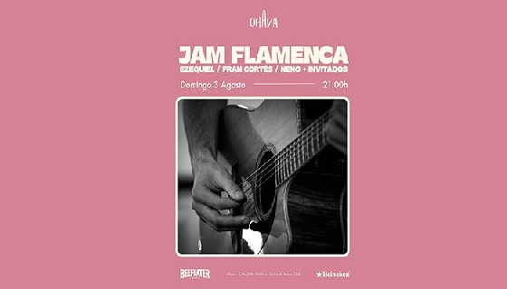 3 agosto: JAM FLAMENCA 