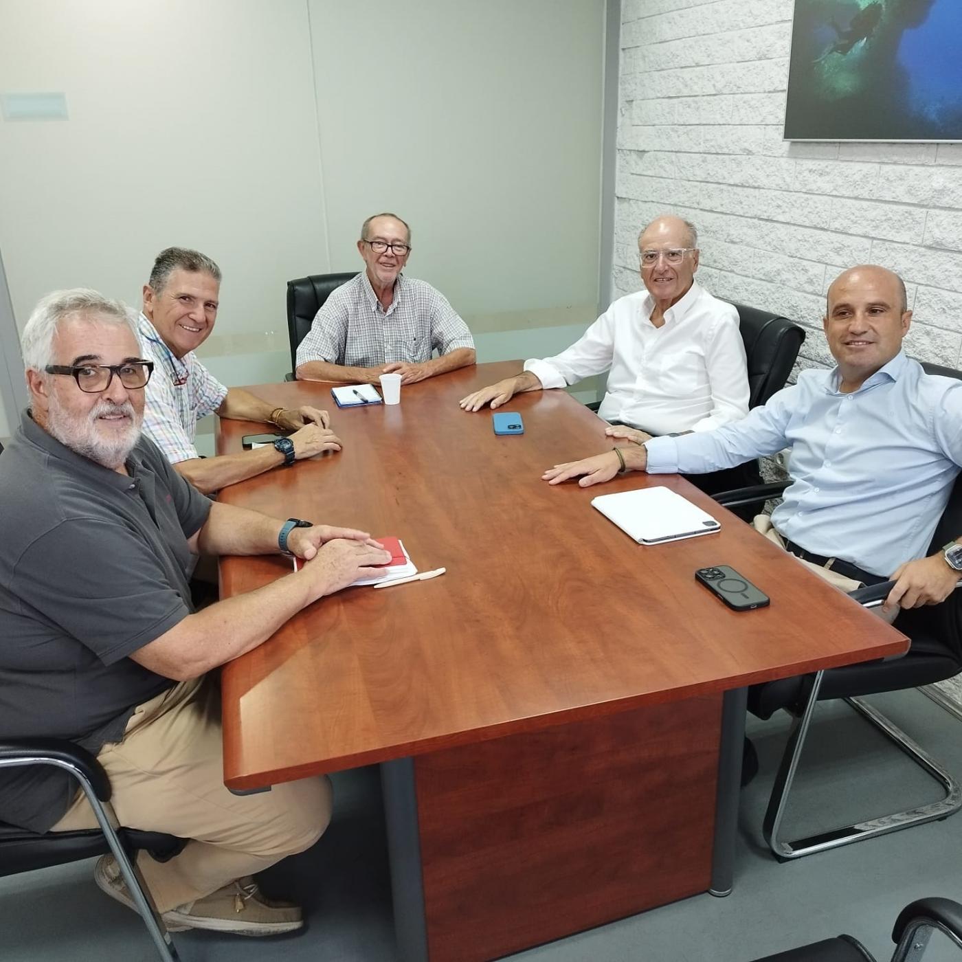 Mesa del Tren obtiene el compromiso de Diputación de apoyar el cercanías del Bajo Andarax