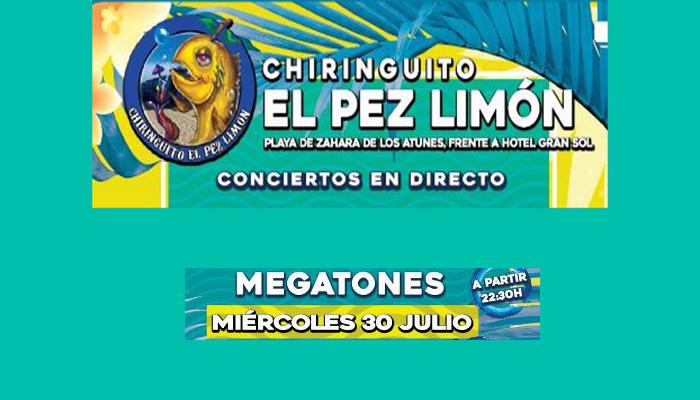 31 julio: MEGATONES 