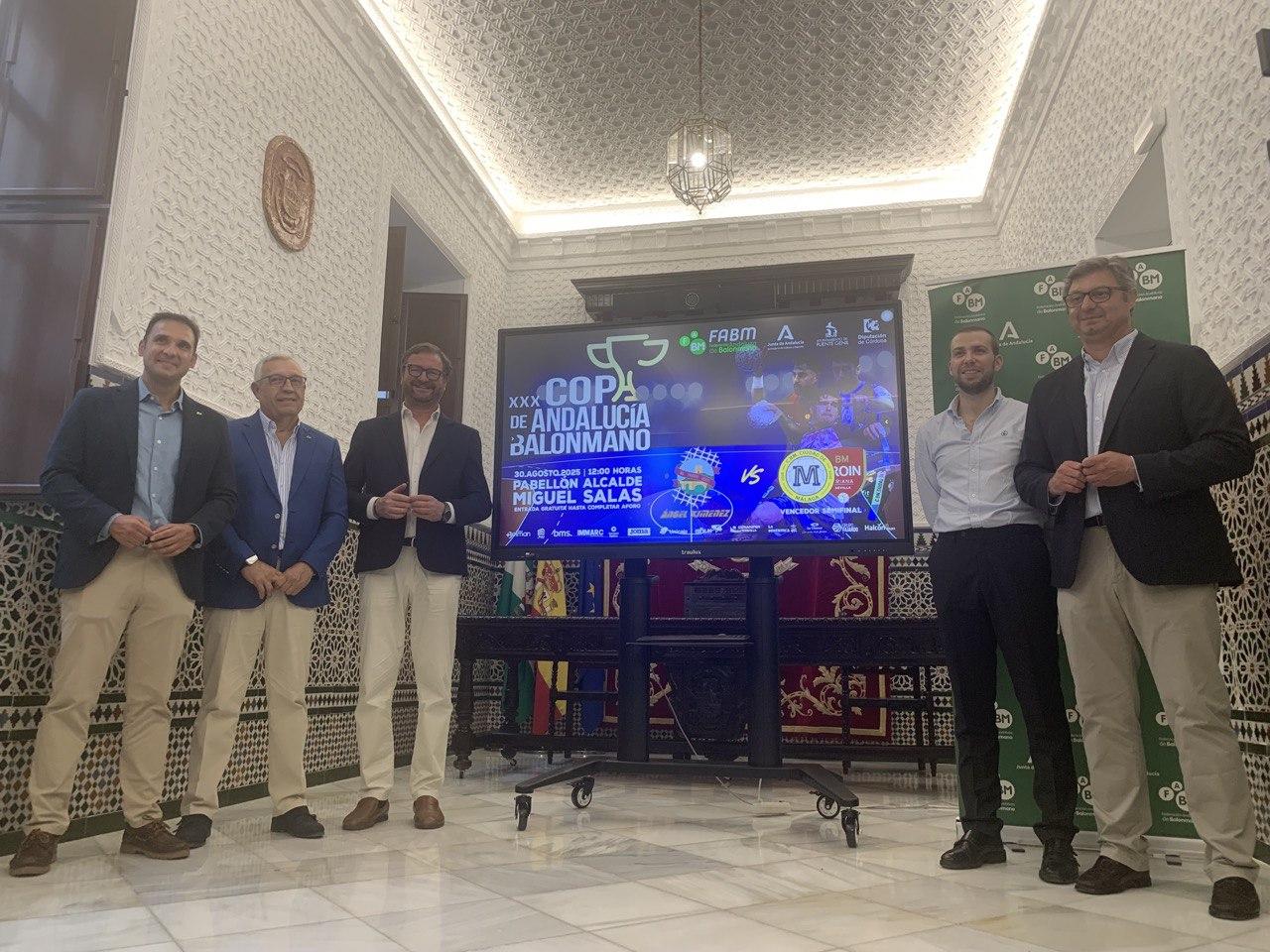 Puente Genil acoge la final de la XXX Copa de Andalucía de balonmano masculino