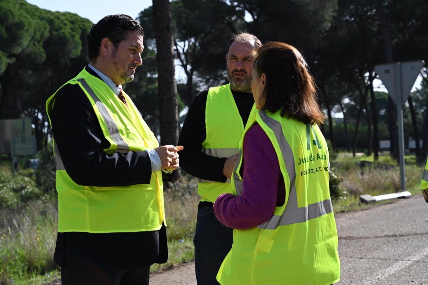 Jaime Pérez, en la carretera A-481. - J.A.