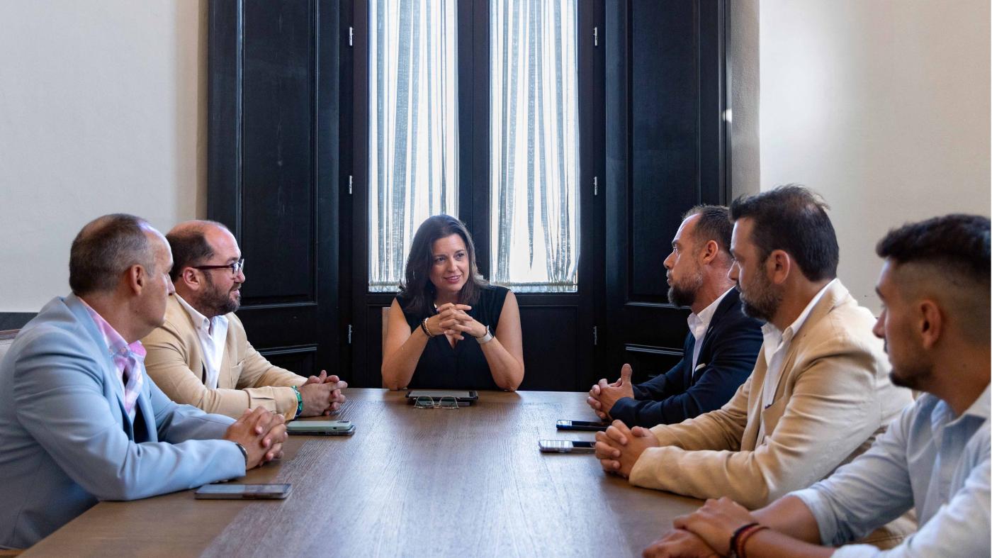Imagen de la reunión. - A.I.