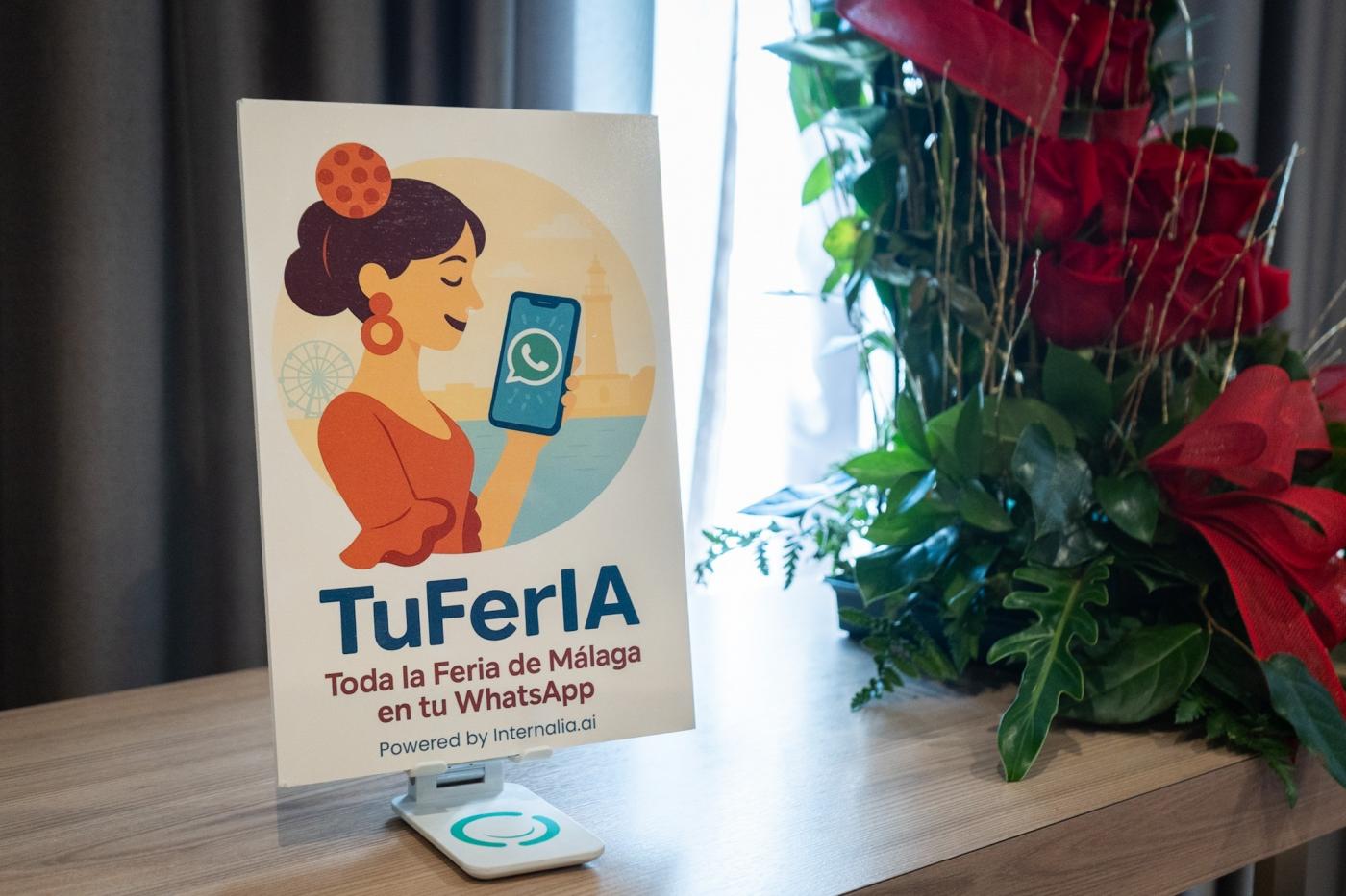 TuFerIA, el asistente de WhatsApp sobre la Feria de Málaga. - AYTO MÁLAGA