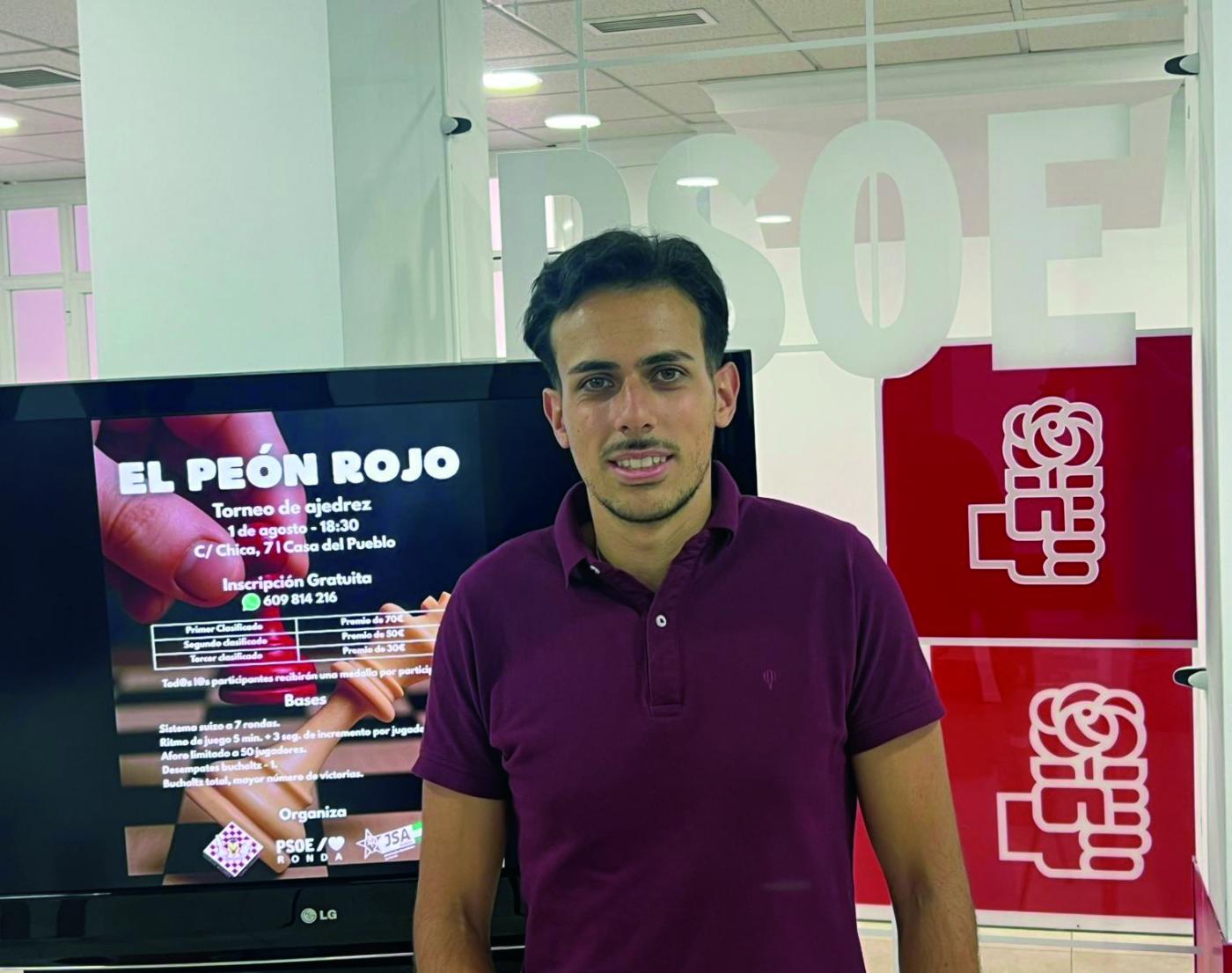 El PSOE de Ronda organiza el torneo de ajedrez ‘El Peón Rojo’