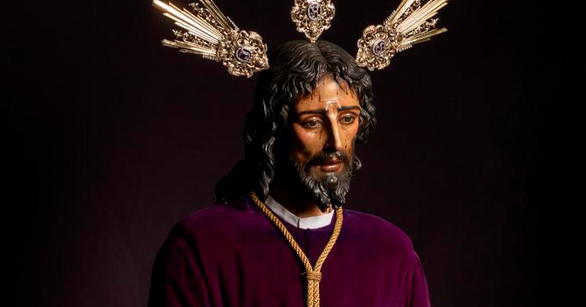 Jesús Cautivo vuelve al culto en el Tiro de Línea tras su restauración 
