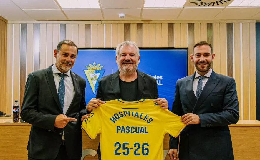 El Cádiz CF firma un nuevo acuerdo con Hospitales Pascual